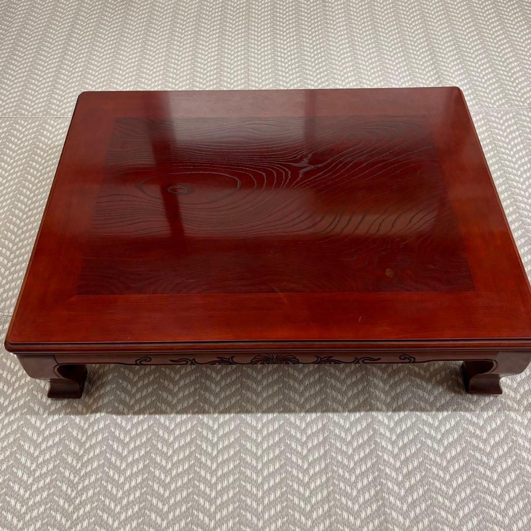 【昭和レトロ] 木製座卓　テーブル　ちゃぶ台