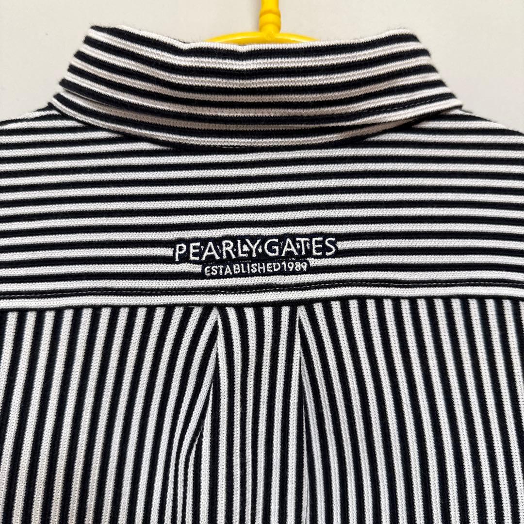 PEARLY GATES ゴルフウェア ストライプ 長袖 シャツ ボーダー