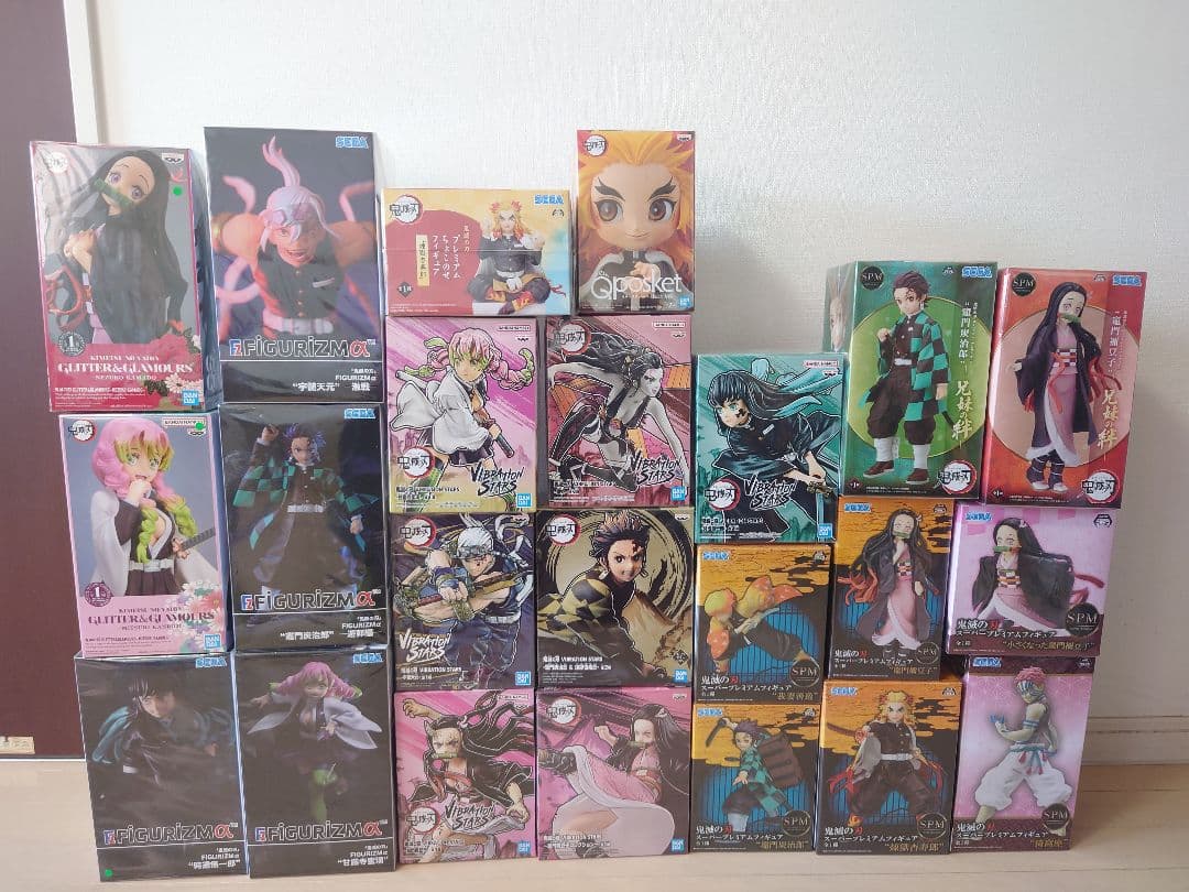 【未開封】鬼滅の刃 フィギュアまとめ売り　全23点