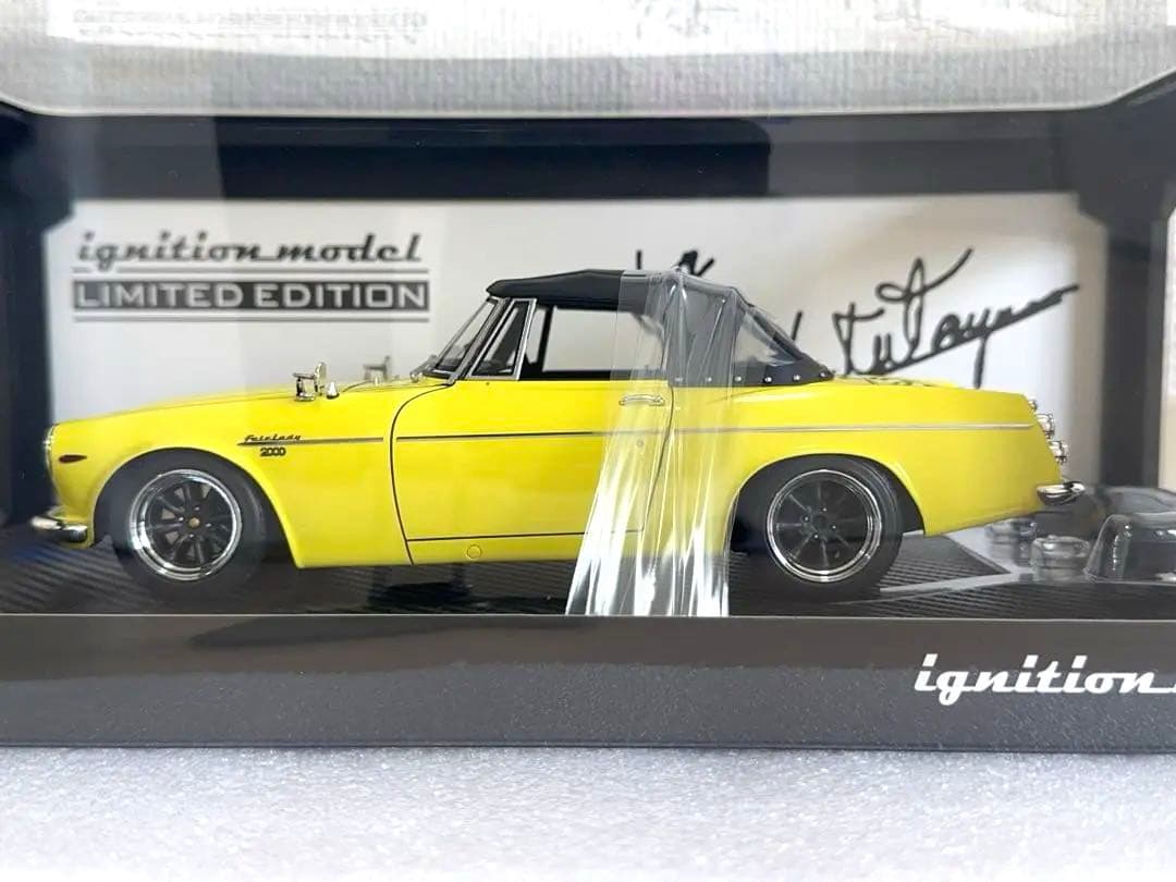 【限定80台】1/18 DATSUN Fairlady 2000 エンジン付属