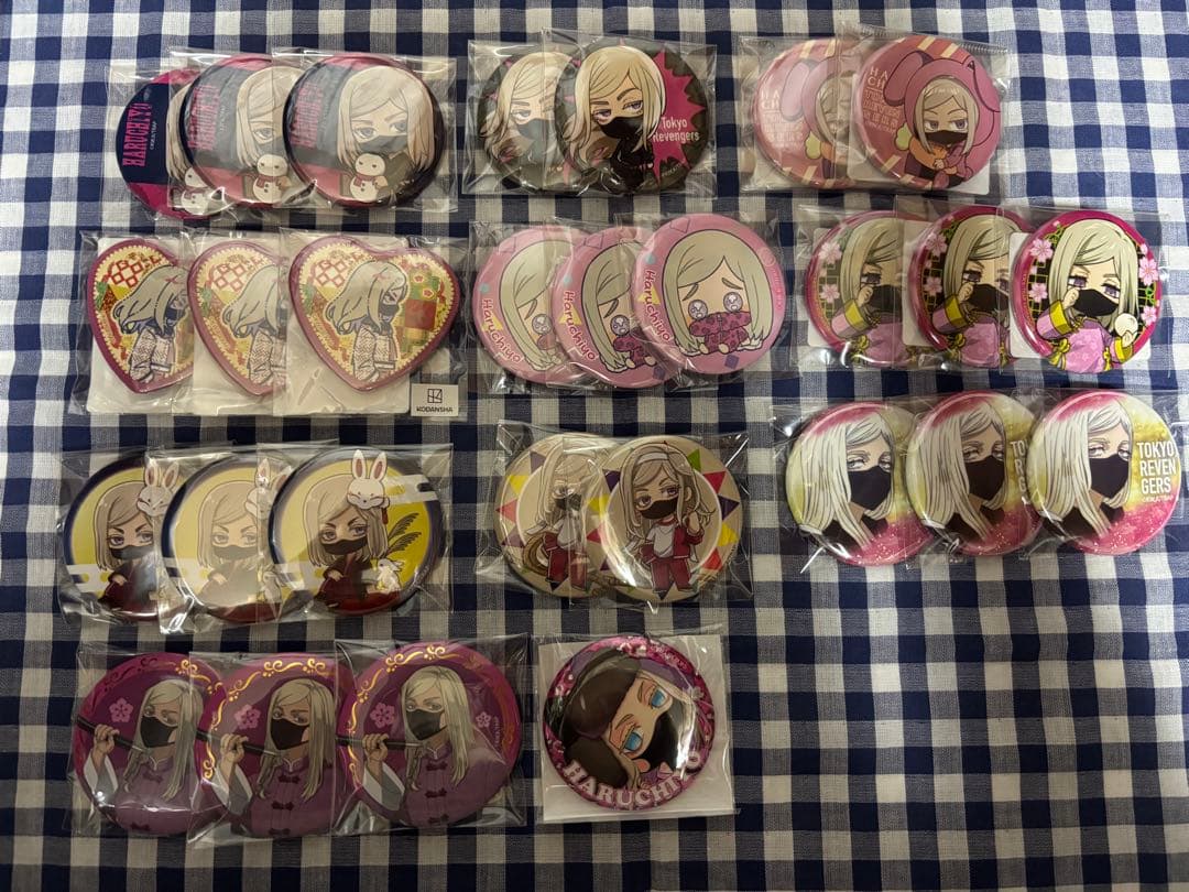 東リべ 東京リベンジャーズ 三途春千夜 缶バッジ まとめ売り
