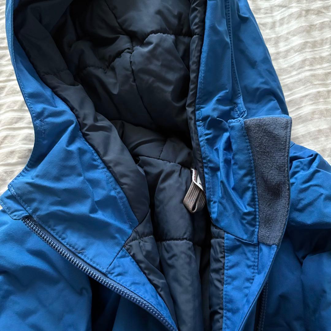 モンベル　スキーウェア　130 パウダーステップジャケット　パウダーライトビブ