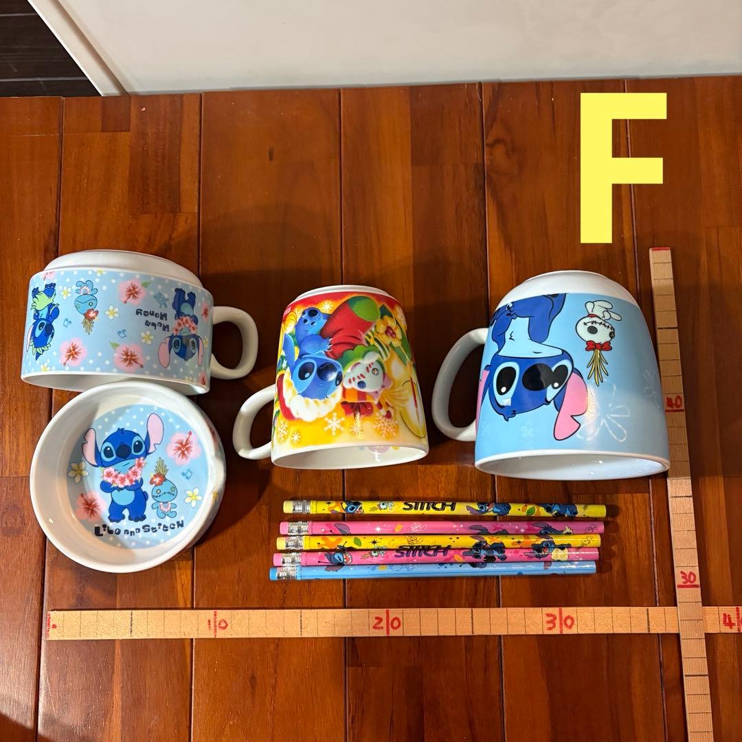 【まとめ売り】ディズニー　スティッチ　ぬいぐるみ　グッズ　(8-028)