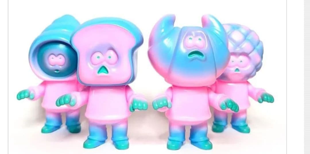 HUMAN ROBOT PANDEAD パンデッドパステルピンク 限定カラー4個