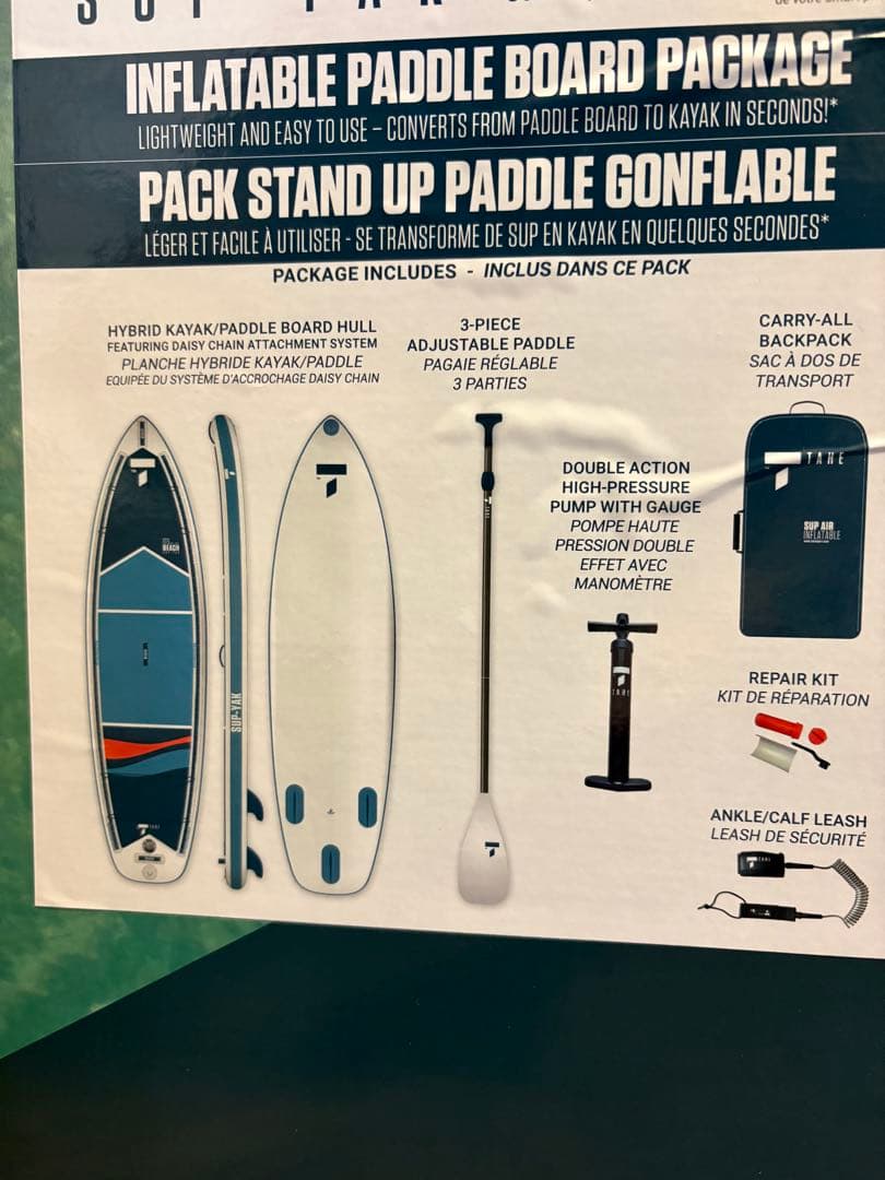 TAHE 10‘6“x 34” BEACH SUP-YAK