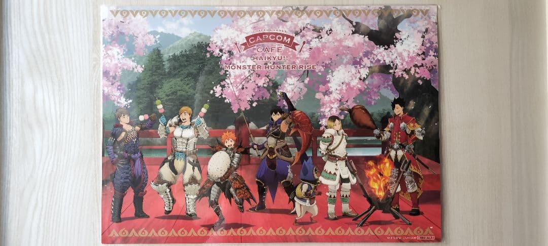 ハイキュー!! × MONSTERHUNTER RISEランチョンマット説明必読