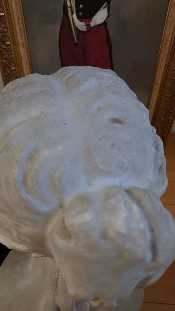 【中古品】石膏像　ミロのビーナス　胸像　訳あり　デッサン　スタジオ　オブジェ