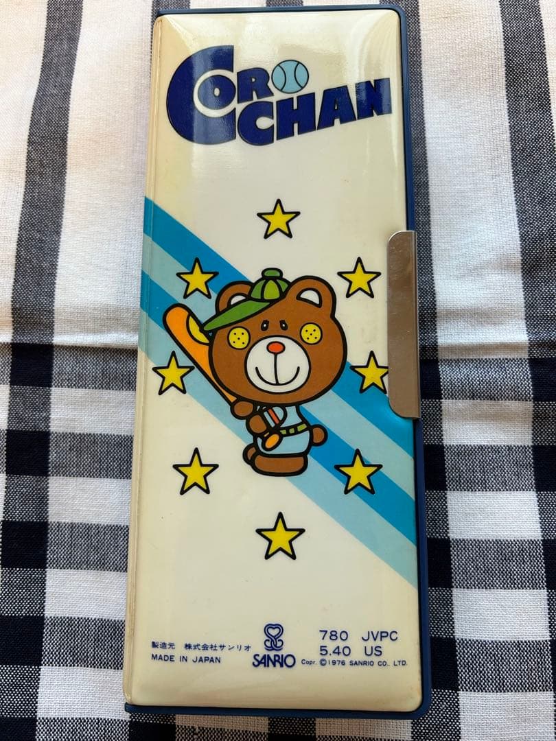 サンリオ　コロちゃん　筆箱　昭和レトロ　70年代　レア　アンティーク