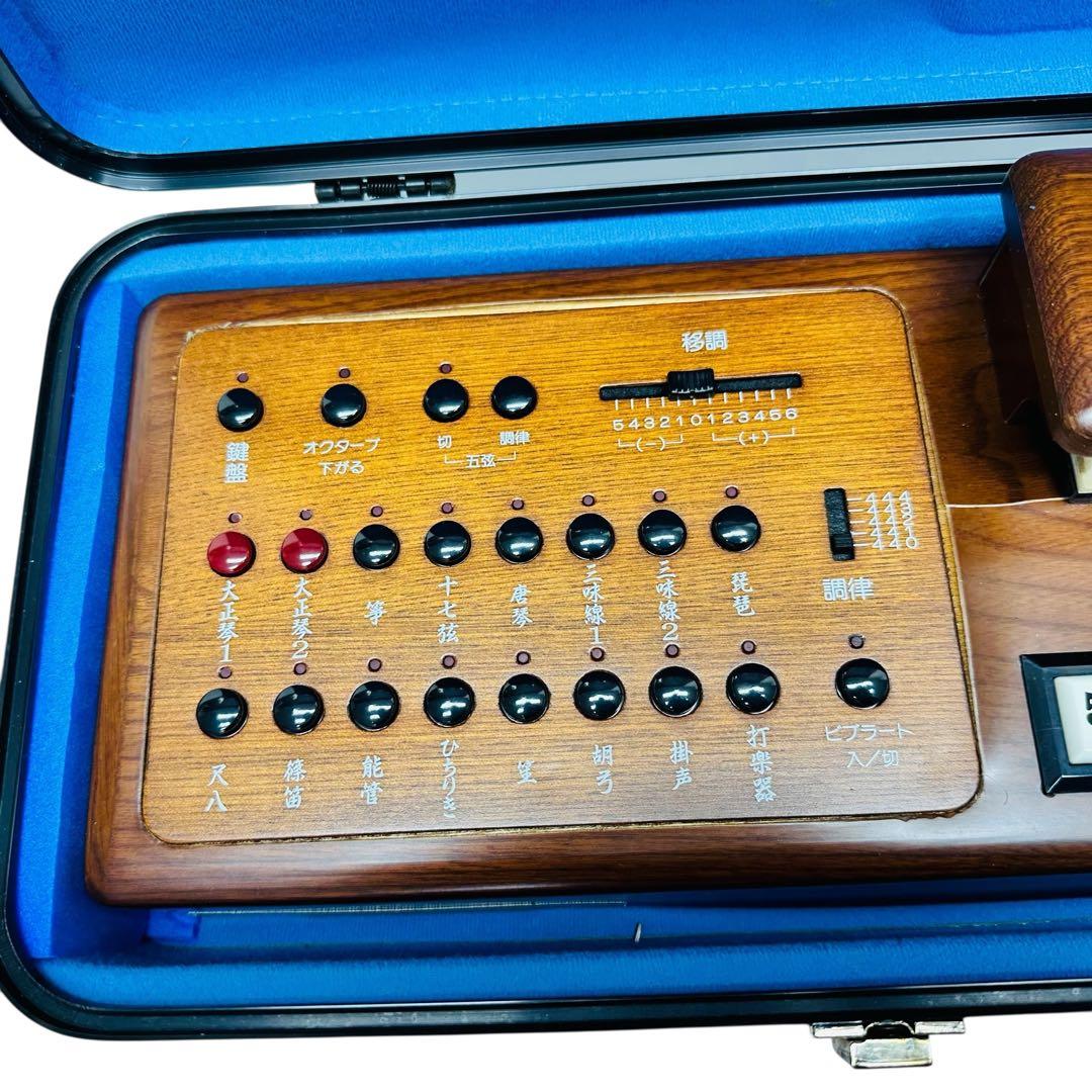 SUZUKI 大正琴　和楽　シンセサイザー　TES-100 ハードケース付き