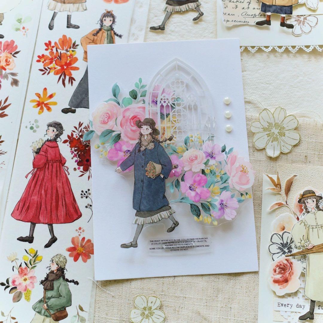 壹洱原创《暖冬》海外マスキングテープ　マステ 【1556】