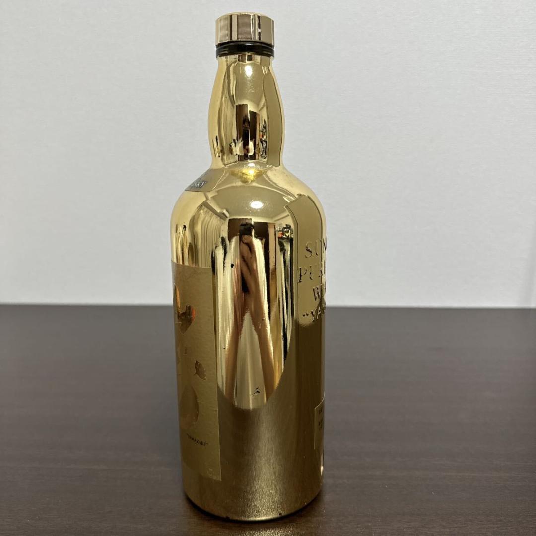 サントリー 山崎 ピュアモルト 60周年記念 ゴールドボトル 760ml 空瓶