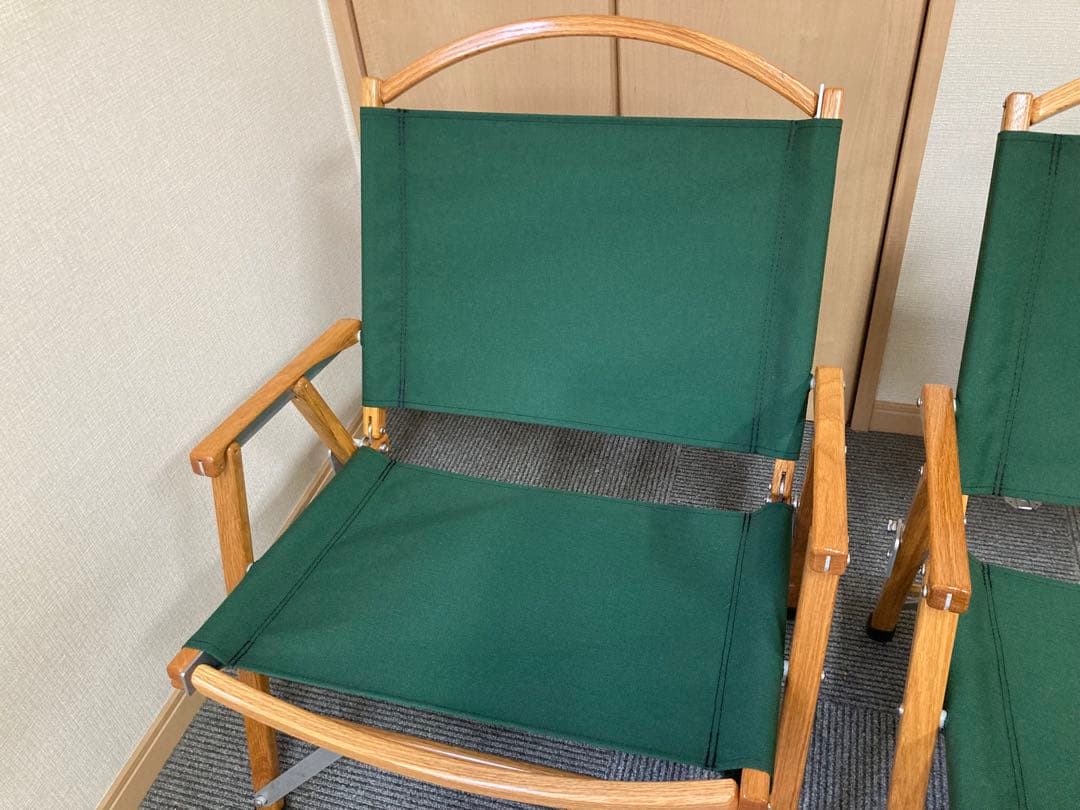 カーミットチェア　二脚セット　グリーン