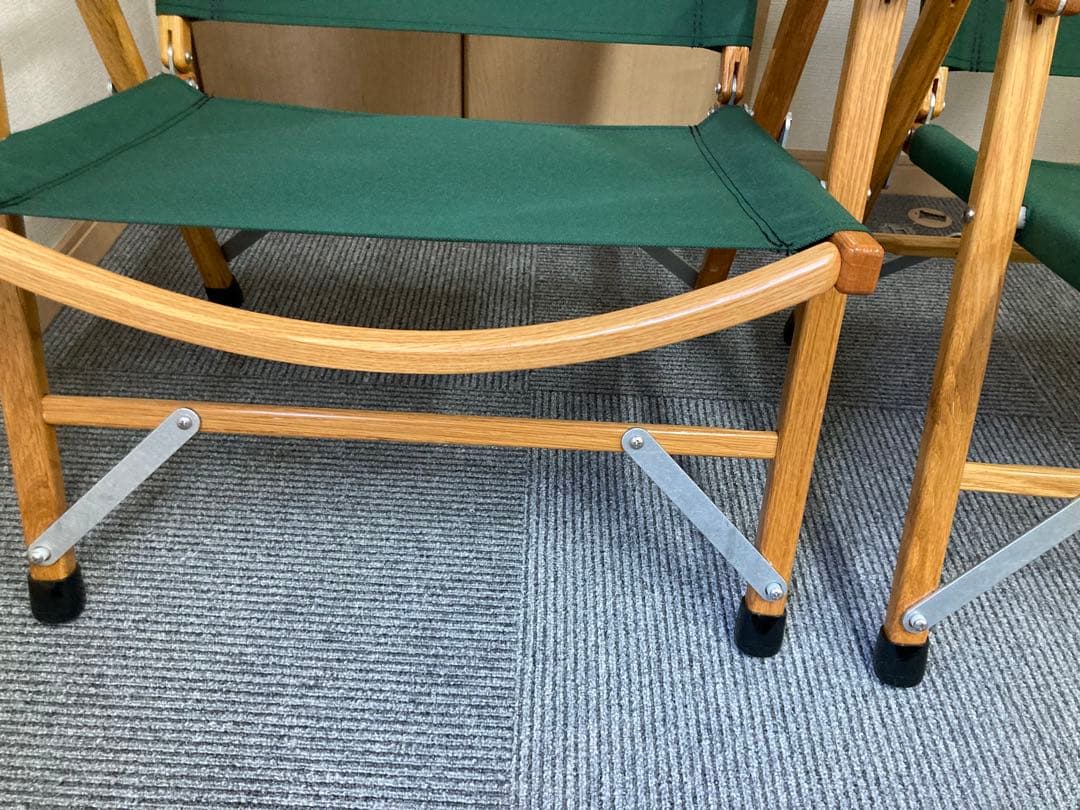 カーミットチェア　二脚セット　グリーン