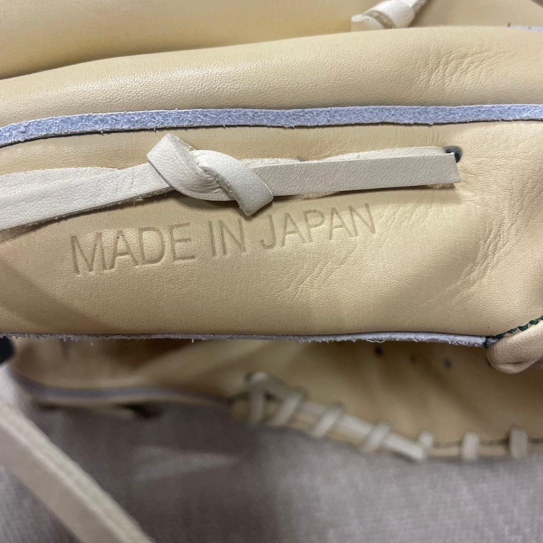 ZETT 硬式グローブ アイボリー 日本製