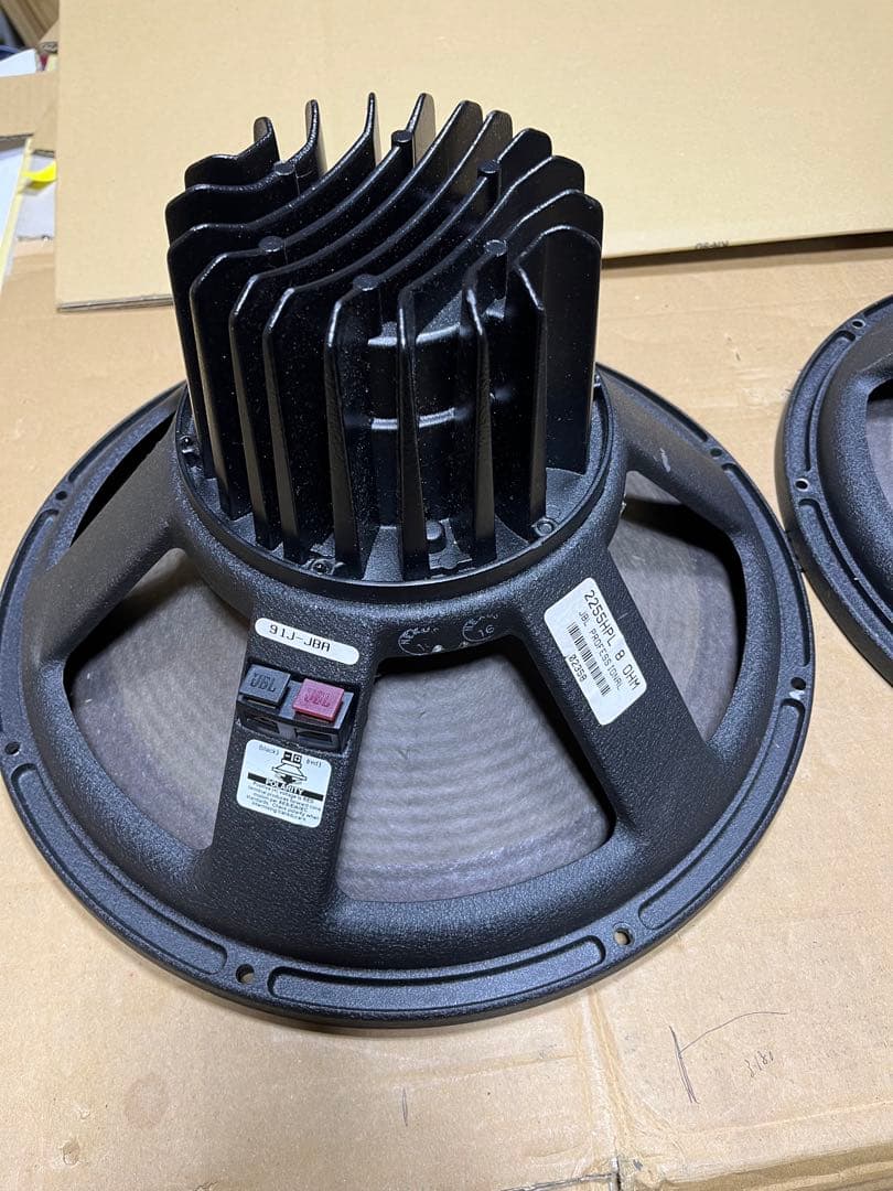 JBL 2255HPL 1ペア動作良好品