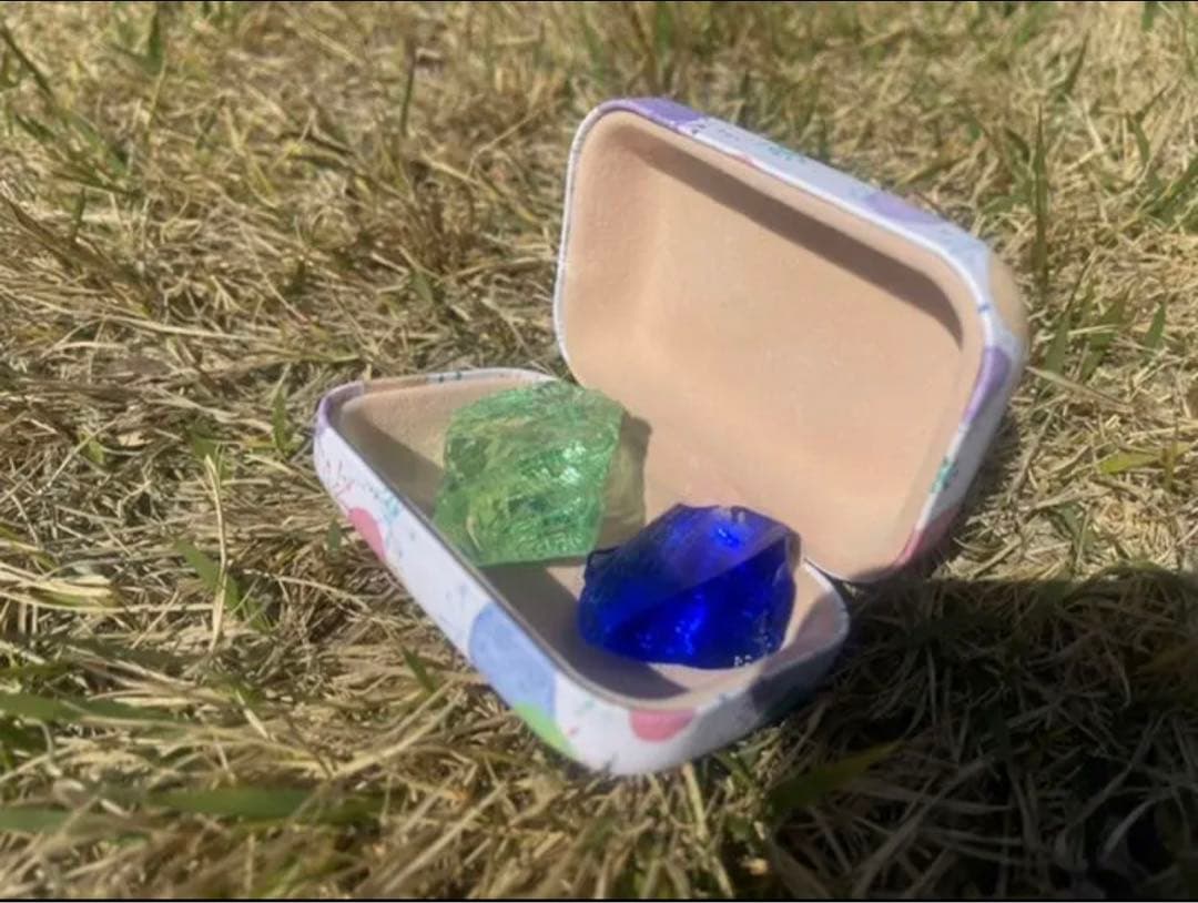 超お値下げ【2個セット】アンダラクリスタル⭐︎レムリア(ブルー&グリーン)