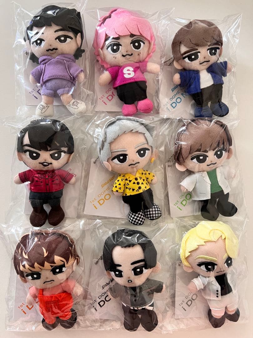  Man すのチル ぶら下がり ぬいぐるみ 9体 セット