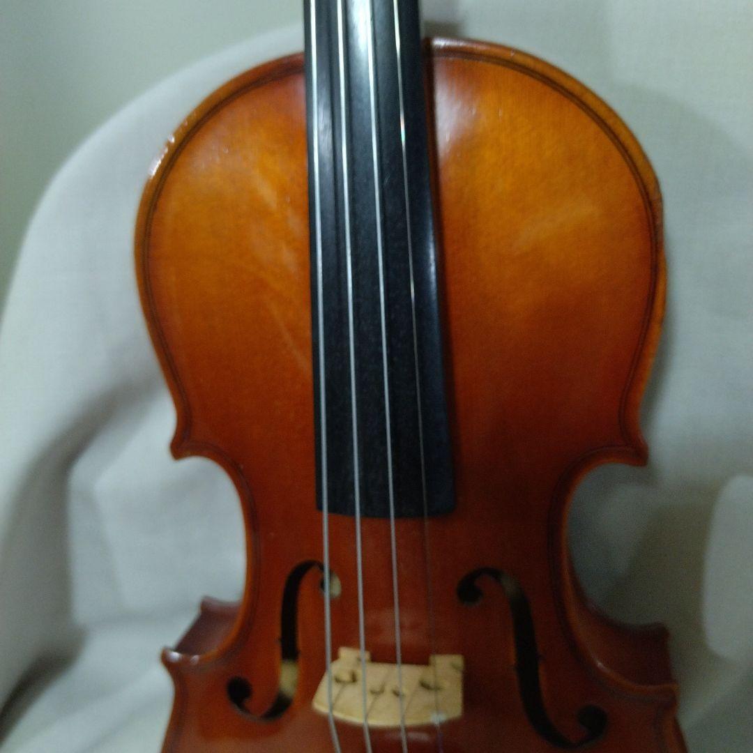 ♥7才前後の子供用♥スズキバイオリン1/4メンテ済品番280弓ケ―ス松脂肩当て付