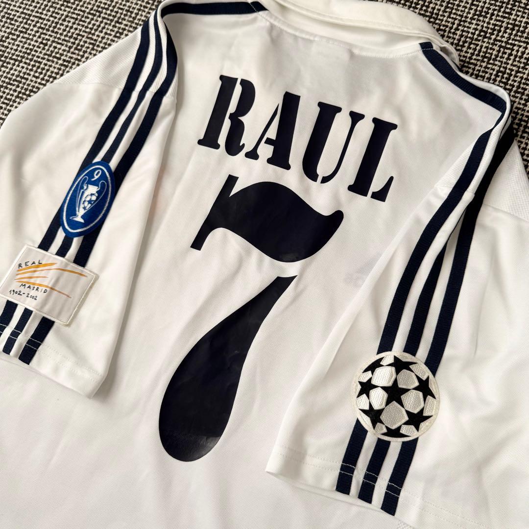 【100周年/CLパッチ】ラウル・ゴンサレス ＃７ レアル・マドリード ２００２