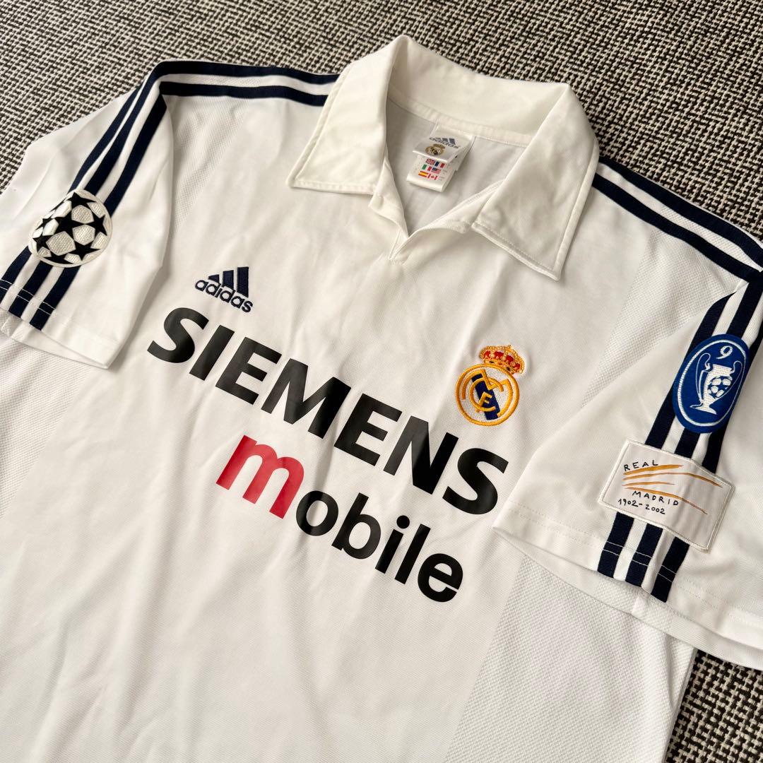 【100周年/CLパッチ】ラウル・ゴンサレス ＃７ レアル・マドリード ２００２