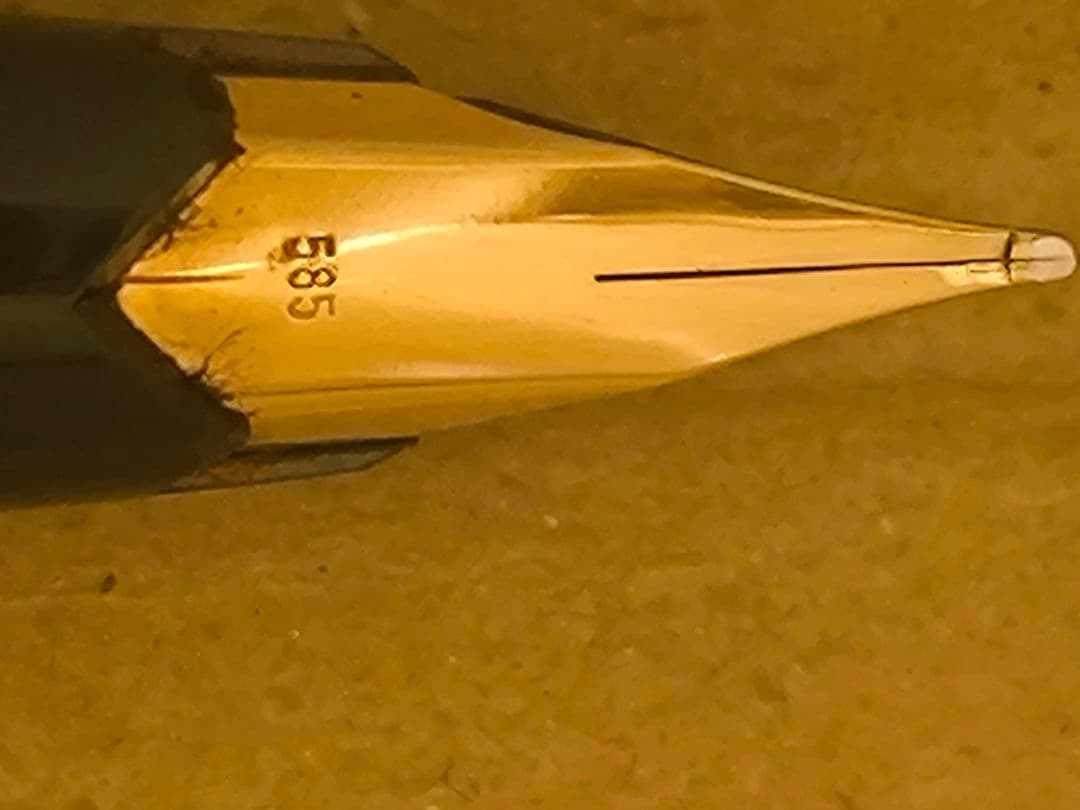 モンブラン 吸水式80年代ペン先14k