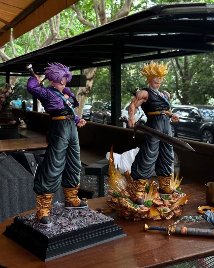 ドラゴンボール トランクス ガレキ ガレージキット スタチュー X③⑤