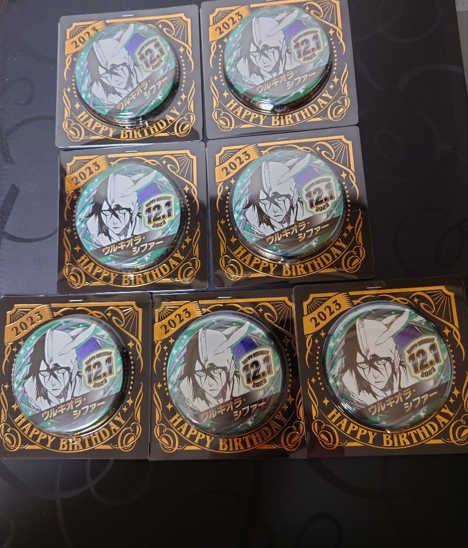 BLEACH ウルキオラ 缶バッジ7点
