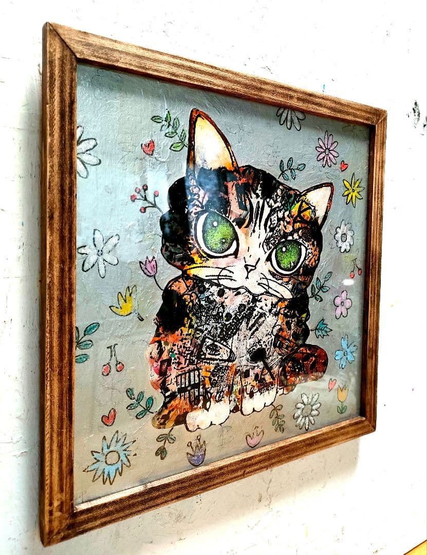 発送前　額縁、サインご確認ページ(サインは裏面に記入してます)