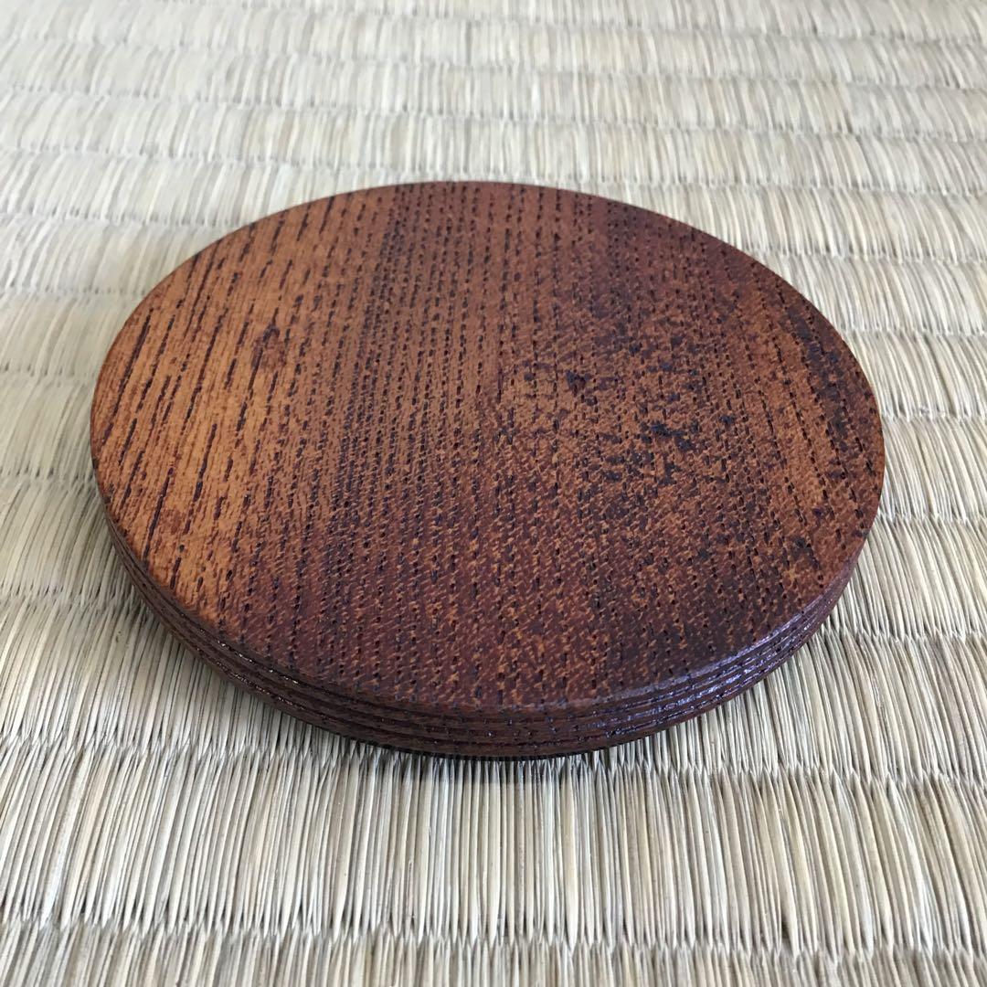 茶道具　香合　糸目丸香合　塗師保斎作　共箱　S166KG