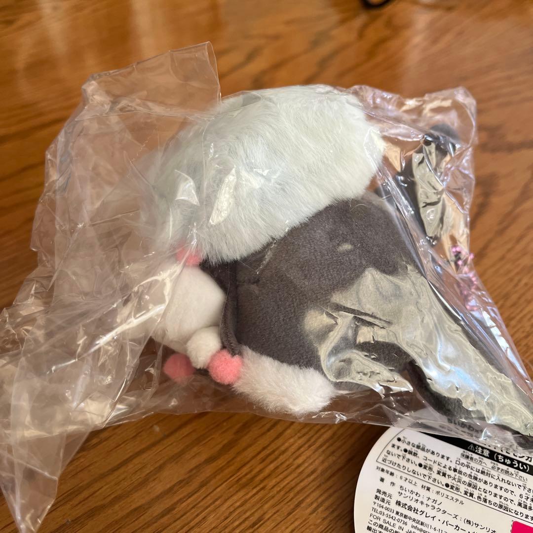 ちいかわ サンリオキャラクターズ ぷちミニマスコット モモンガ・クロミ