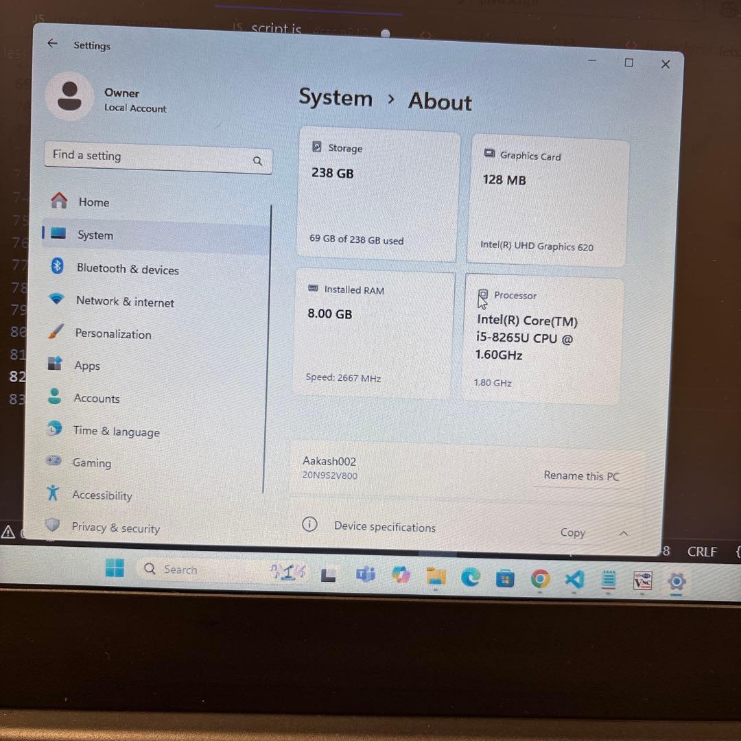 DJ機材 Lenovo ThinkPad E490 (8GB RAM, 256GB SSD