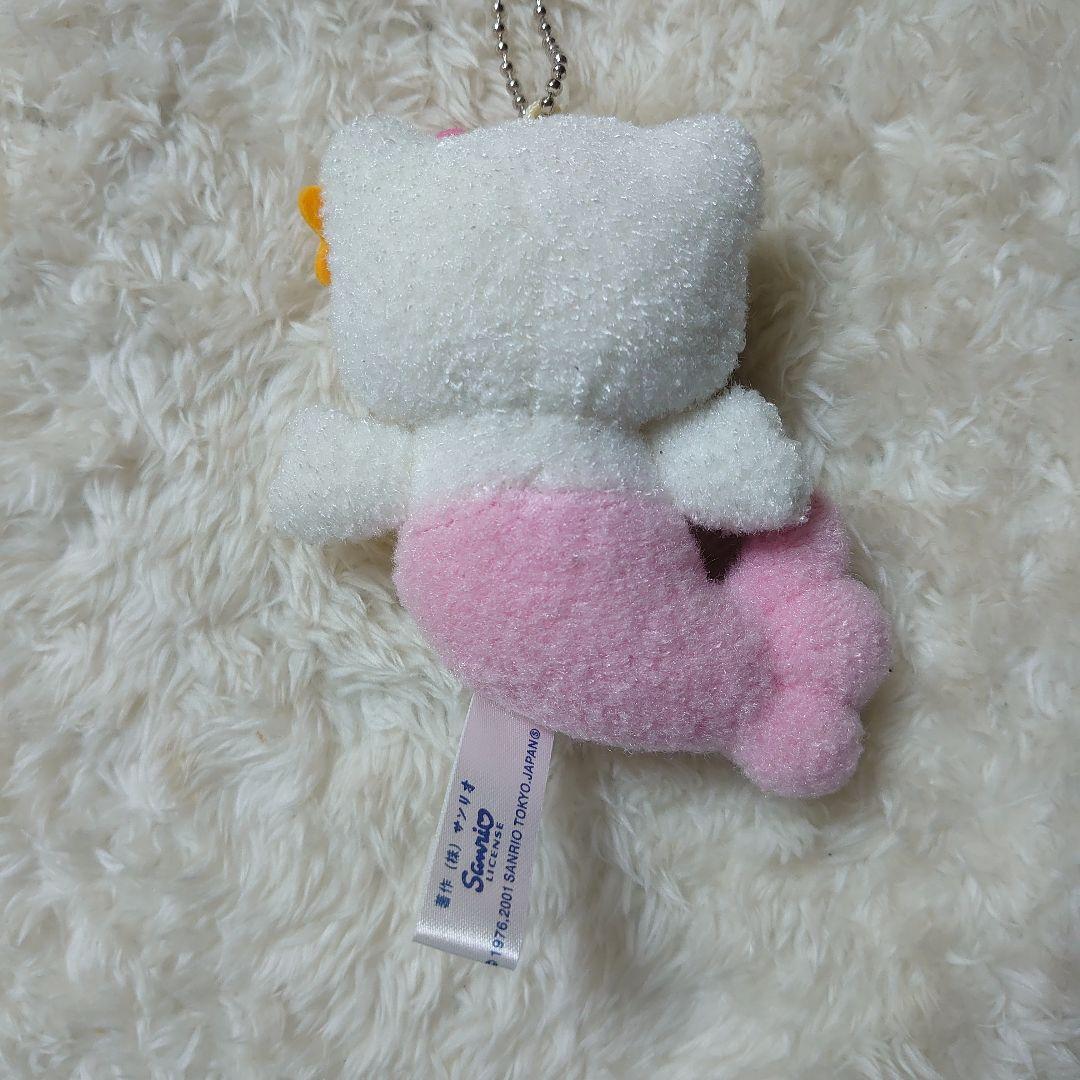 当時物 ハローキティ マーメイド カオハナ キーホルダー マスコット ぬいぐるみ