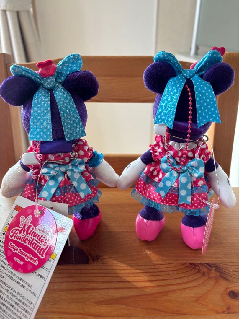 ディズニーパルパルーザ.ぬいぐるみバッジ2024.2026 2セット