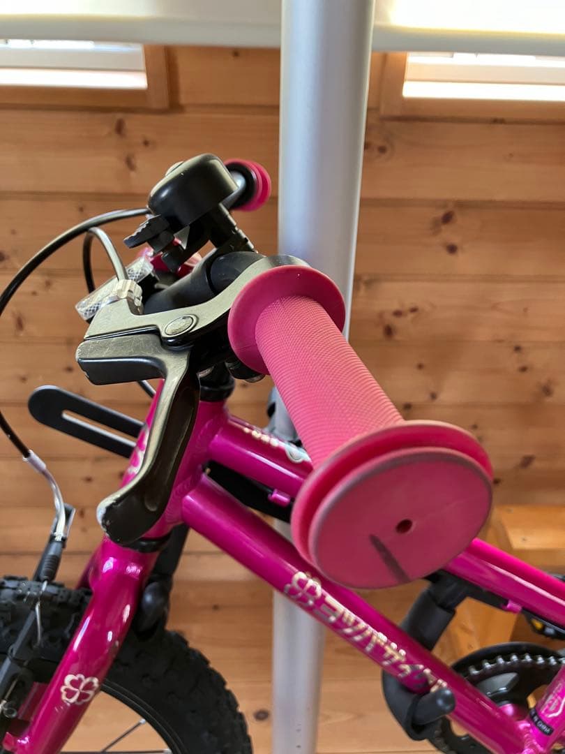 【引き取り限定】キッズバイク　ヨツバサイクル YOTSUBA 16インチ ピンク