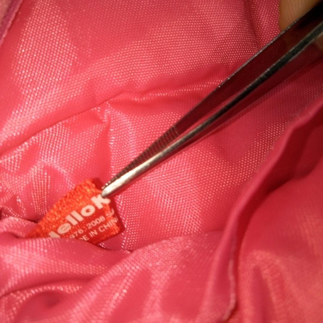 ハローキティ　ヒョウ柄　ポーチ　桃色　ピンク　ぬいぐるみショルダーポーチ