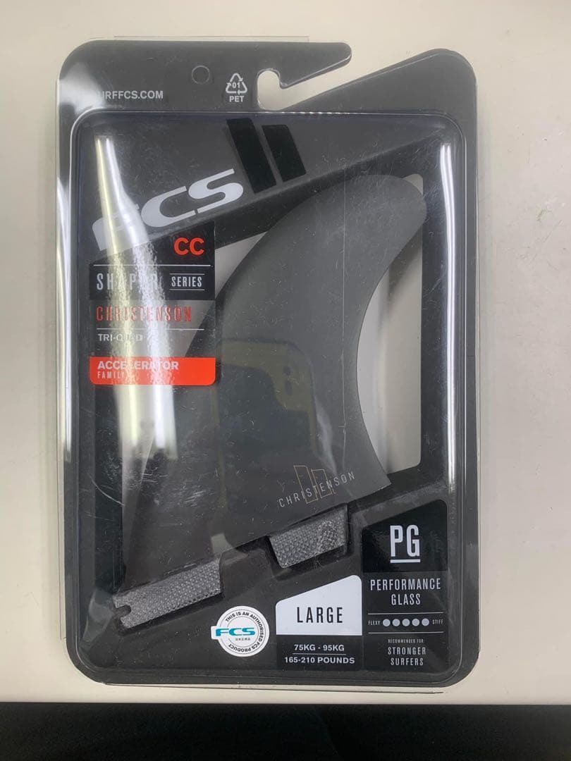 FCS2クリステンソン トライ クワッド フィンセット 5枚セット