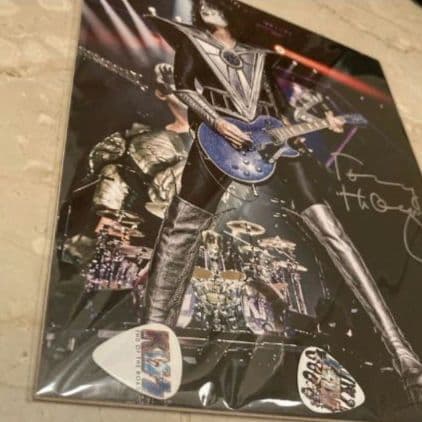 未開封★KISS★キッス★ トミー・セイヤー直筆サイン入り　ポートレート