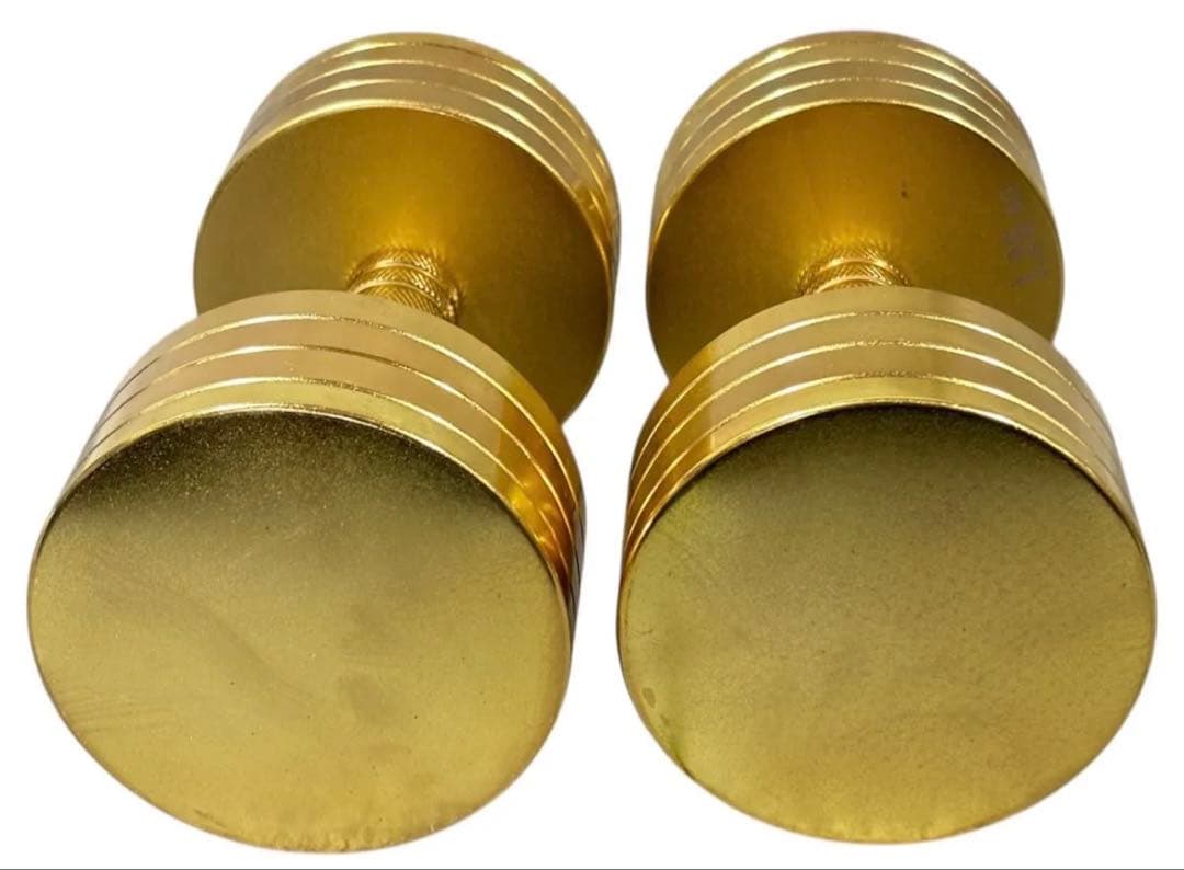 【美品】NORTHDEER サンドブラスト版 ゴールド 可変式ダンベル 10kg