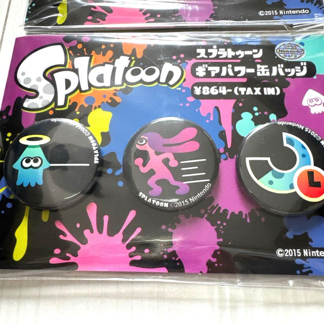 入手困難!!スプラトゥーン ギアパワー缶バッジ フルコンプ 24個 新品未開封