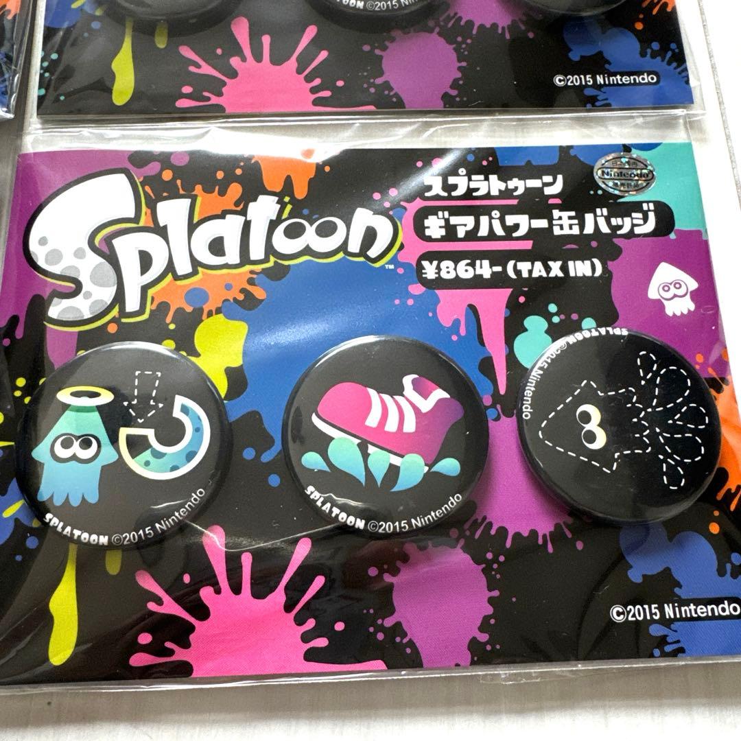 入手困難!!スプラトゥーン ギアパワー缶バッジ フルコンプ 24個 新品未開封
