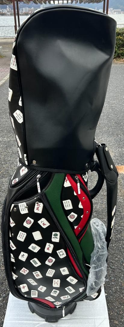 y_sakura0417様用価格変更 リンクス　Lynx　麻雀総柄キャディバッグ