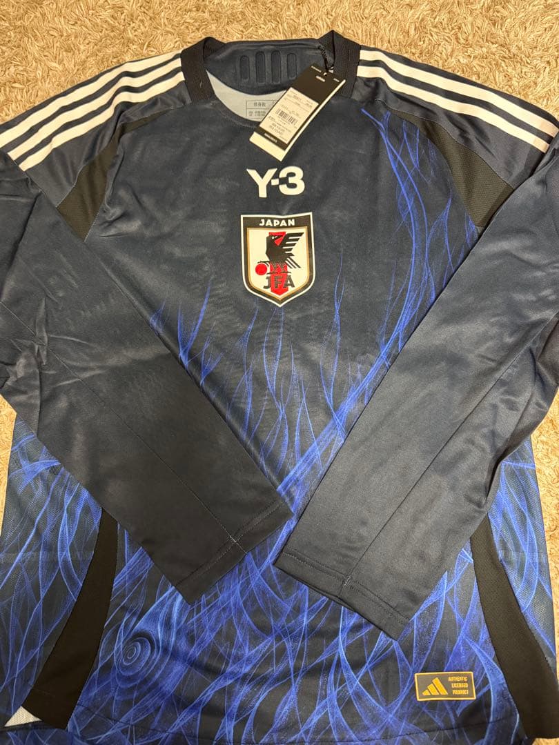 正規品 Y-3 日本代表 オーセンティック ユニホーム 長袖 XL