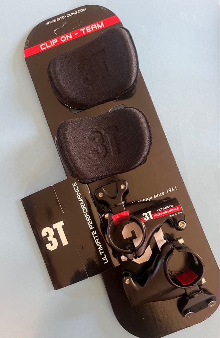 3T CLIP ON Team 跳ね上げ式 カーボンクレードル 未使用セット