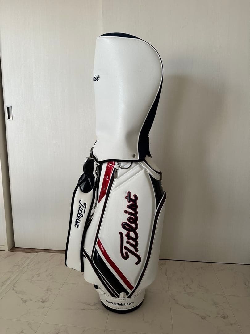 Titleist キャディバッグ ホワイト＆ゴルフクラブ　フルセット