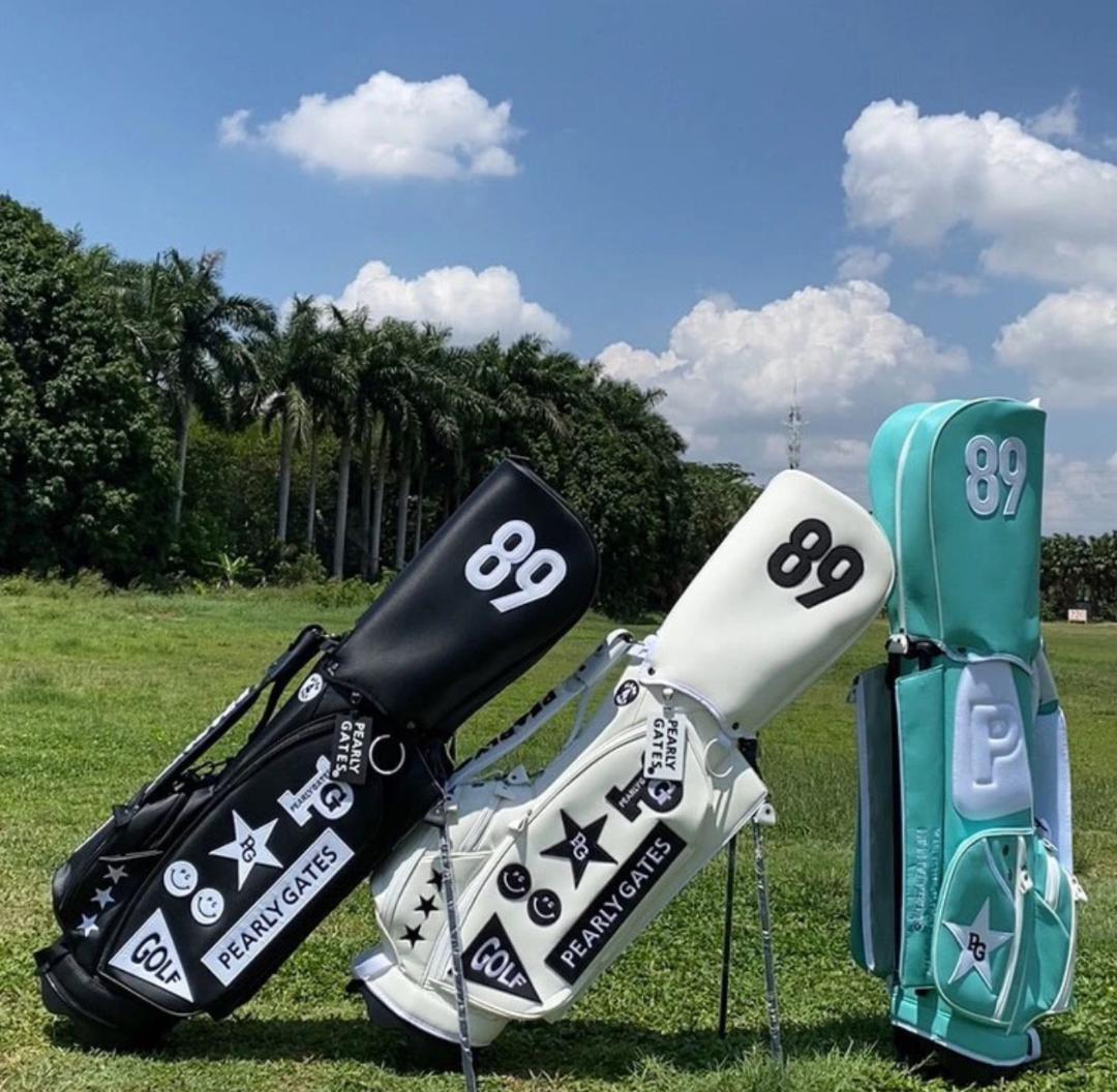 PEARLY GATES ゴルフバッグ ホワイト 未使用品。