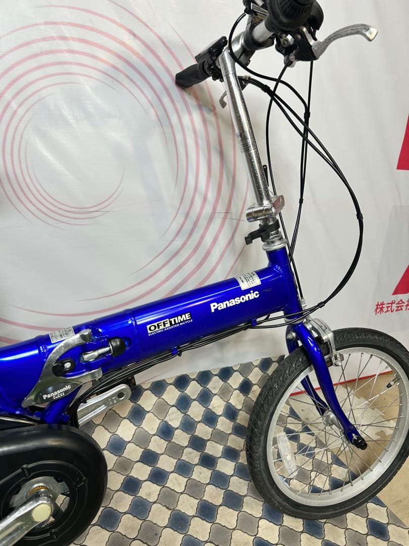 No.582パナソニックオフタイム BE-EHW07外装7段変速 折り畳み