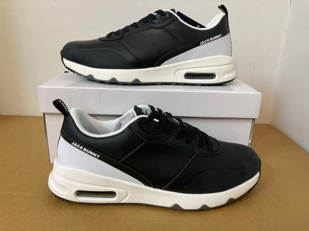 新品JackBunnyジャックバニー26.5cmメンズゴルフシューズスパイクレス