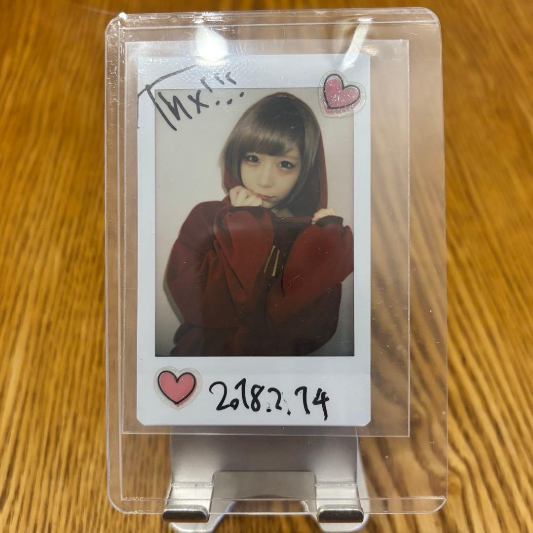 ★ReoNa デビュー前チェキ　当時の直筆コメント入り11★