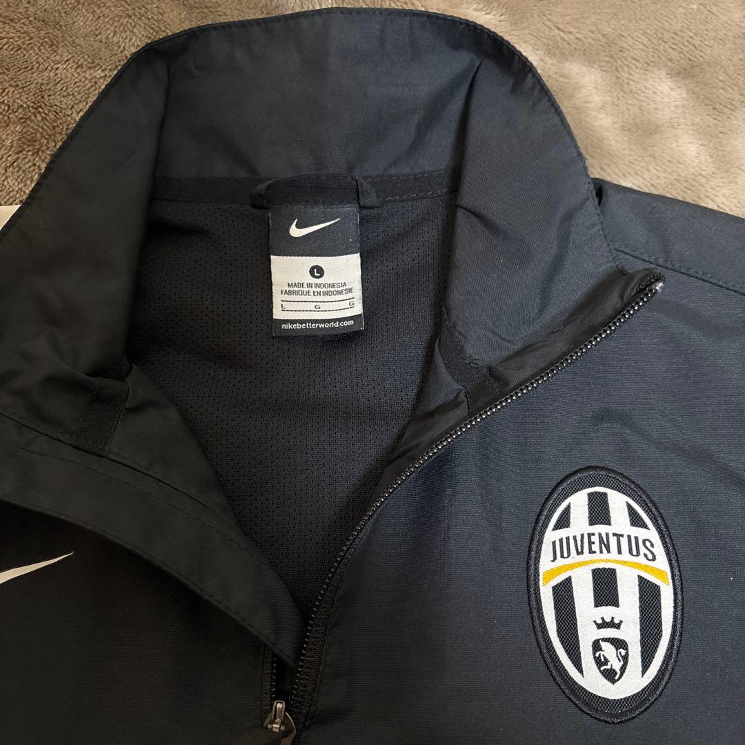 Nike ナイキ ユベントス ウィンドブレーカー 上下 黒 Ｌ