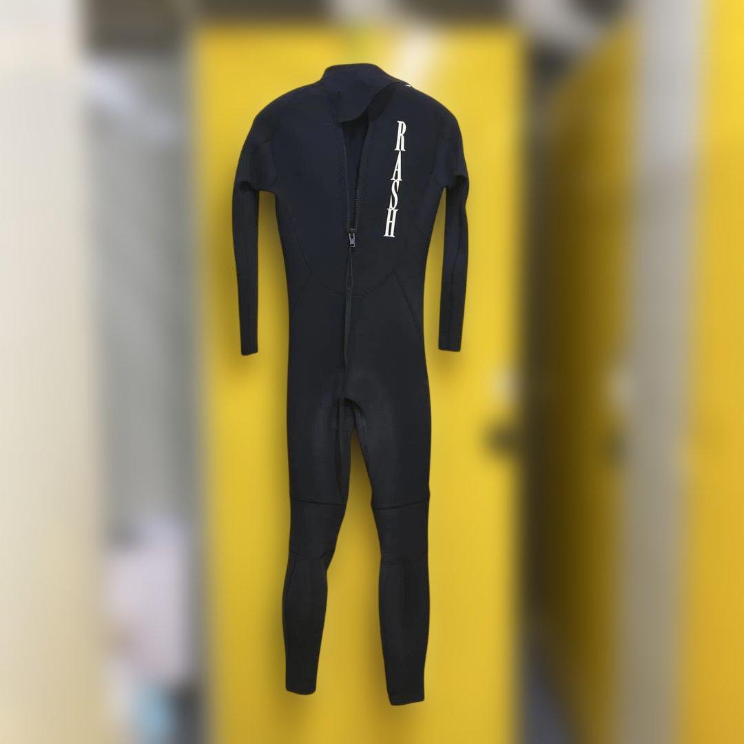 サイズＬ　RASH ブラック フルスーツ ジャージ